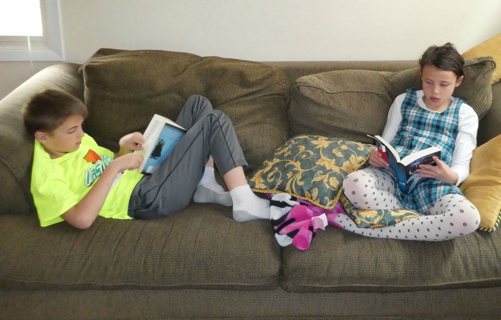 Time out to read Harry Potter