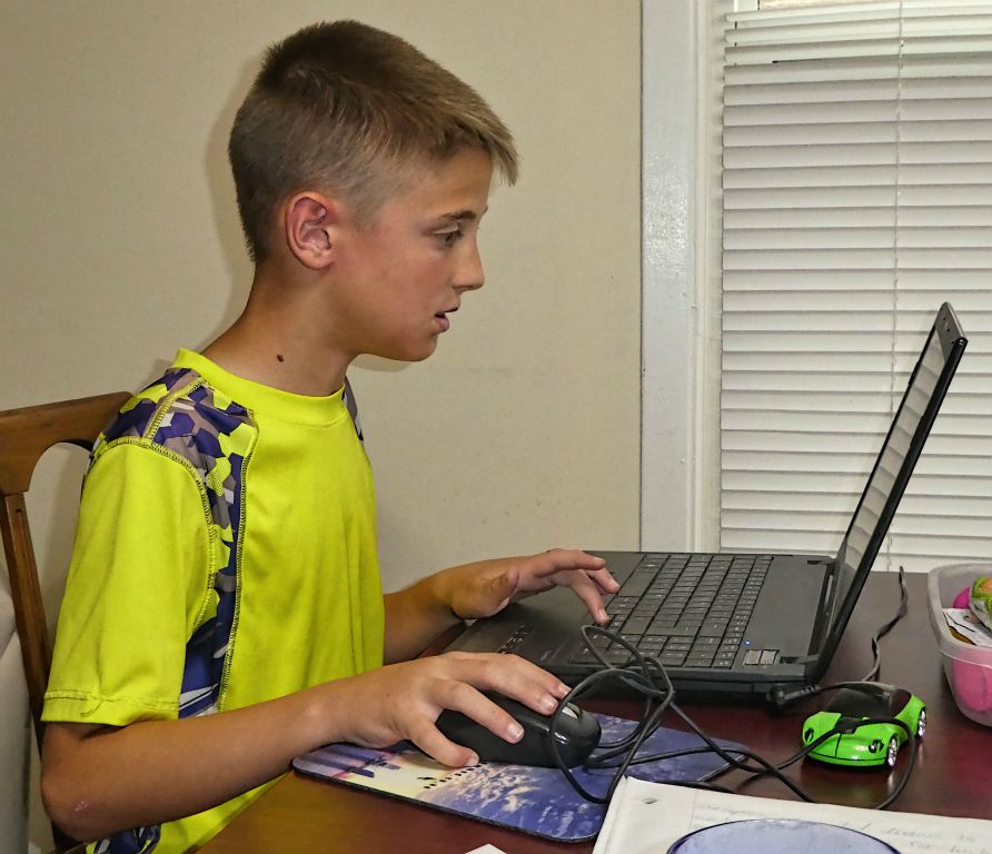 Ben gets a new computer